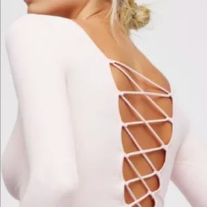 NEW Free People All Laced Up Top